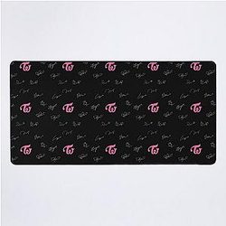 Twice Autograph with Logo Desk Mat