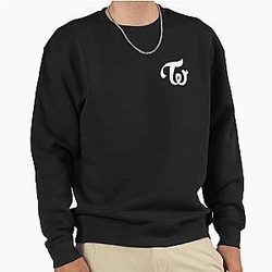 Twice Logo Pullover Sweatshirt