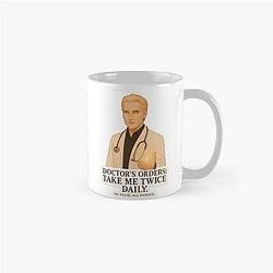 Dr. Carlisle Cullen Take Me Daily Sticker Classic Mug
