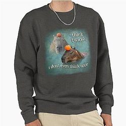 Capybara Pullover Sweatshirt