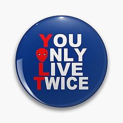 Red Hood You Only Live Twice Pin