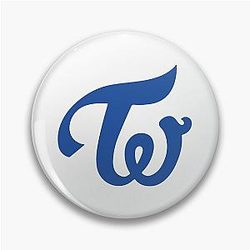 TWICE Classic Logo Pin