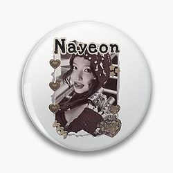 Twice Nayeon Kpop Girl Group Design K-music South Korean Collage Cozy Vintage Pin