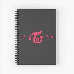 Twice Signal Logo Spiral Notebook