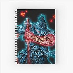 Neon Sekiro Shadows Die Twice Spiral Notebook