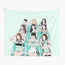 Cleaned up title: Twice Cheer Up Tapestry