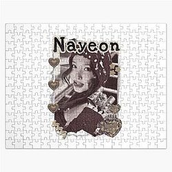 Nayeon K-pop Girl Group Golden Design K-music Cozy Vintage Jigsaw Puzzle