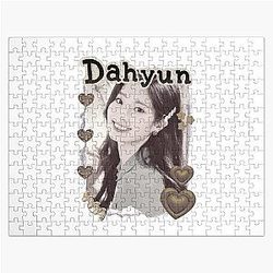 Dahyun TWICE Kpop Girl Group Collage Design K-music south korean Cozy Y2K Vintage Design Jigsaw Puzzle