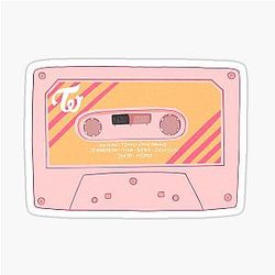 Twice Cassette Sticker