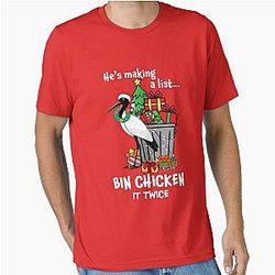 Aussie Xmas Bin Chicken Essential T-Shirt