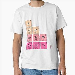 Elements of Twice: K-Pop Periodic Table Classic T-Shirt