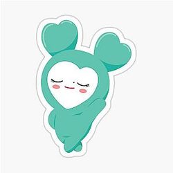 Mina of Twice Sticker