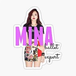 Mina Twice Sticker