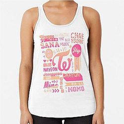 Twice Racerback Tank Top