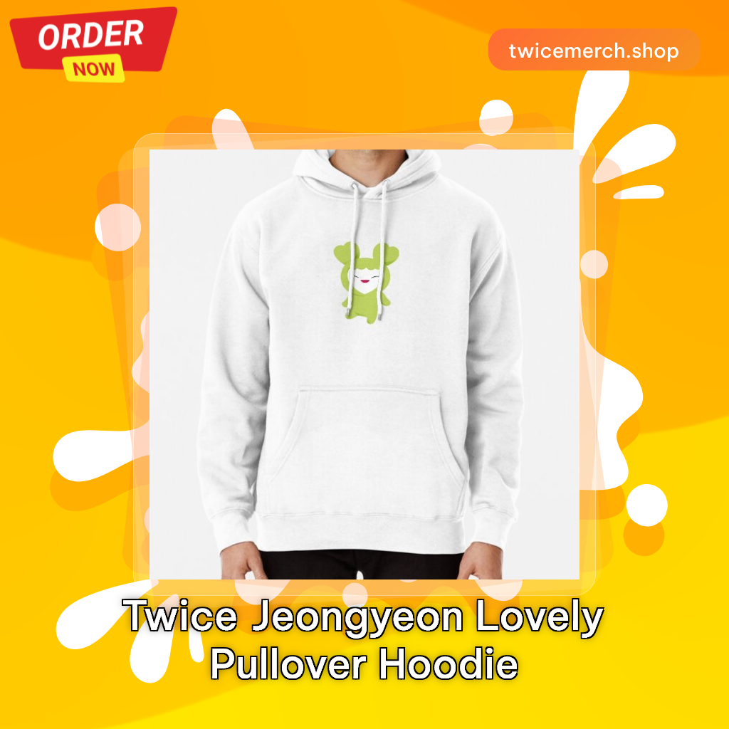Twice Jeongyeon Lovely Pullover Hoodie