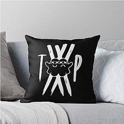 Twin Ghost Throw Pillow