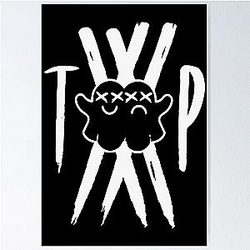 Twin Paranormal Ghost Merch Gang Poster