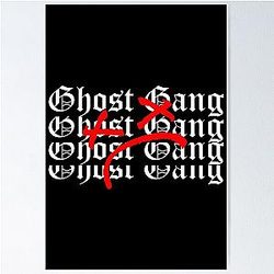 Twin Paranormal Merch Sad Ghost Gang Poster
