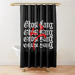 Twin Paranormal Merch Sad Ghost Gang Shower Curtain