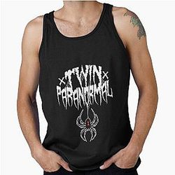 Twin Paranormal Webbed Widow Tank Top