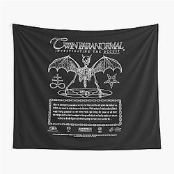 twin paranormal merchandise Tapestry