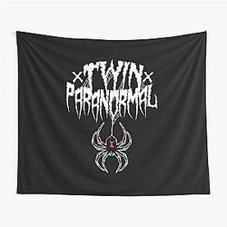 Twin Paranormal Merch Webbed Widow Tapestry
