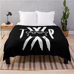 Twin Paranormal Ghost Gang Throw Blanket
