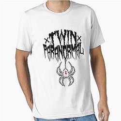Twin Paranormal Merch Webbed Widow Essential T-Shirt