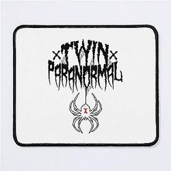 Twin Paranormal Merch Webbed Widow Mouse Pad