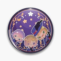 Twisted Wonderland Pomefiore Chibi Pin
