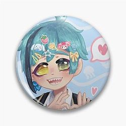Floyd Leech Decora Kei Twisted Wonderland Pin