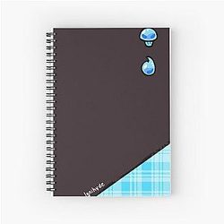 Twisted Wonderland Ignihyde Pattern Spiral Notebook