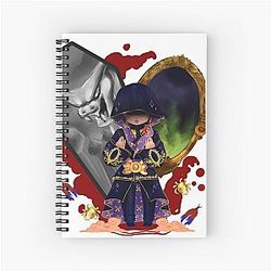 Twisted Wonderland Scarabia Spiral Notebook