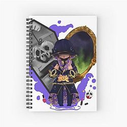 Twisted Wonder ceremony Pomefiore Spiral Notebook