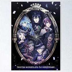 Twisted Wonderland anime Poster
