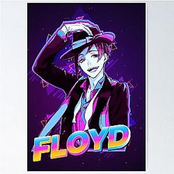 Floyd Leech Twisted Wonderland Poster