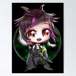 Lilia Vanrouge Twisted Wonderland Poster