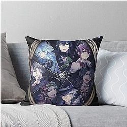 Twisted Wonderland Anime Throw Pillow