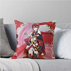 Riddle Wonderland Throw Pillow