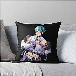 Jade Leech - Twisted Wonderland Throw Pillow