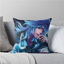 Idia Shroud Twisted Wonderland Throw Pillow