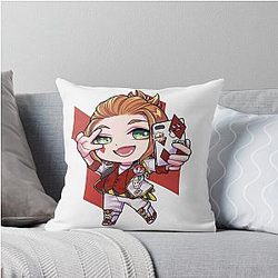 Chibi Cat Companion Uniform - Wonderland Throw Pillow