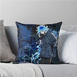 Steampunk Wonderland Throw Pillow