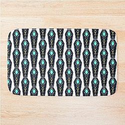 Wonderland Coffin Bath Mat