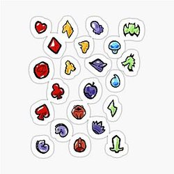 Twisted Wonderland - Dorm Sticker Pack