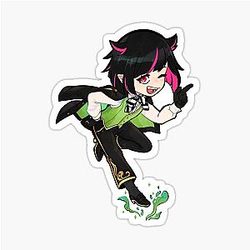 Lilia Vanrouge Twisted Wonderland Sticker