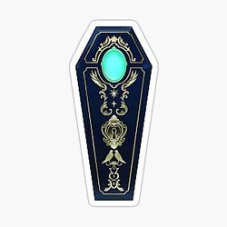 Twisted Wonderland Coffin Sticker