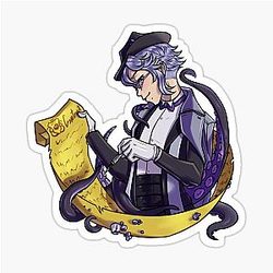 Twisted Azul Sticker