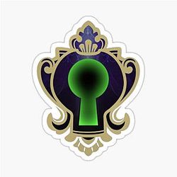 Twisted Wonderland Keyhole Sticker