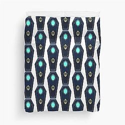Twisted Wonderlands Coffin Duvet Cover